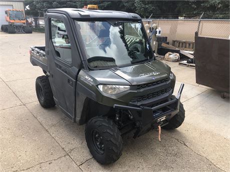MDU Resources Surplus Auction - 2018 Polaris Ranger 1000 side by side ATV