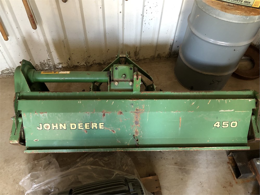 Mdu Resources Surplus Auction John Deere 450 Tiller 4183