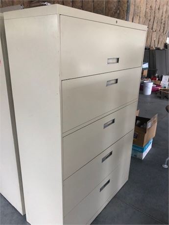 Five-Drawer Lateral File