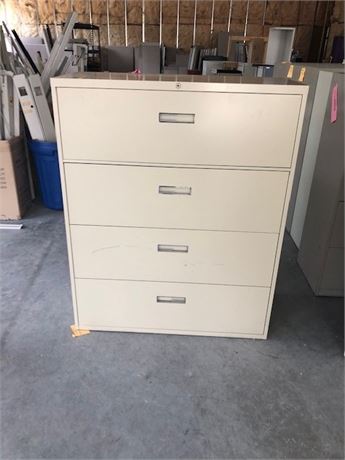 Four-Drawer Lateral File